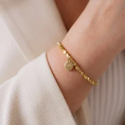 CGSI OSBORNE STRETCH BRACELET - GOLD