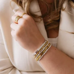 CGSI OSBORNE STRETCH BRACELET - GOLD