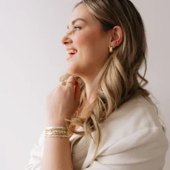 CGSI OSBORNE STRETCH BRACELET - GOLD
