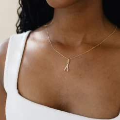 CHARMING 16-20" DIAMOND CUT NECKLACE - GOLD