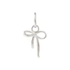 FRAICHE BOW CHARM - SILVER