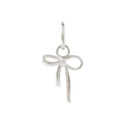 FRAICHE BOW CHARM - SILVER