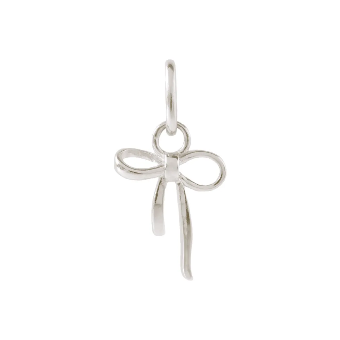 FRAICHE BOW CHARM - SILVER
