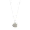 FRAICHE LOCKET NECKLACE - SILVER