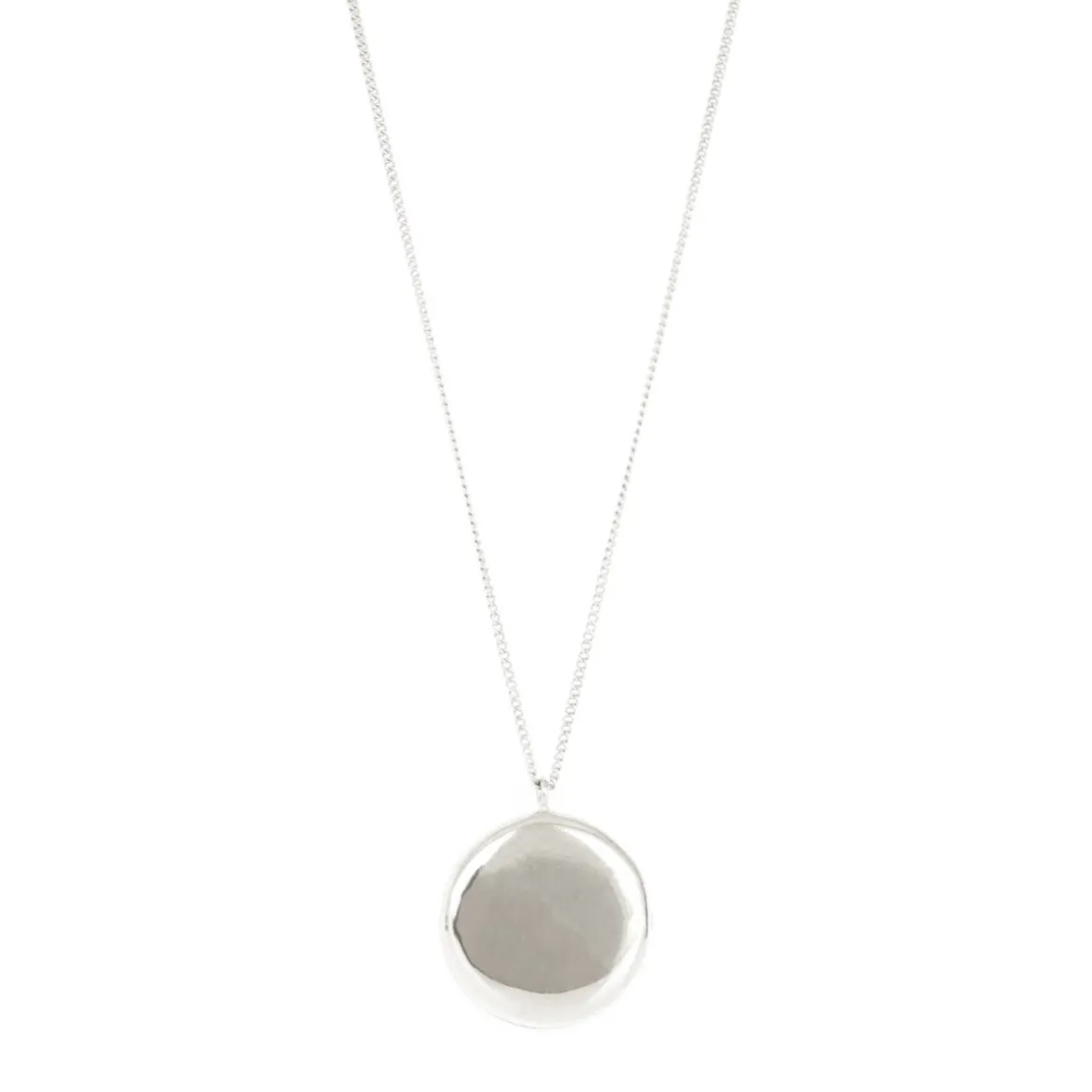 FRAICHE LOCKET NECKLACE - SILVER