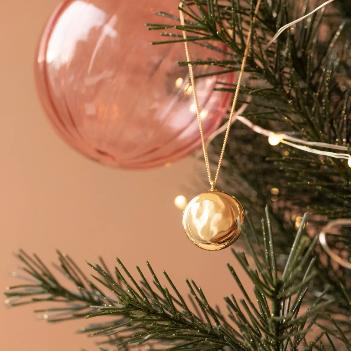FRAICHE LOCKET NECKLACE - GOLD