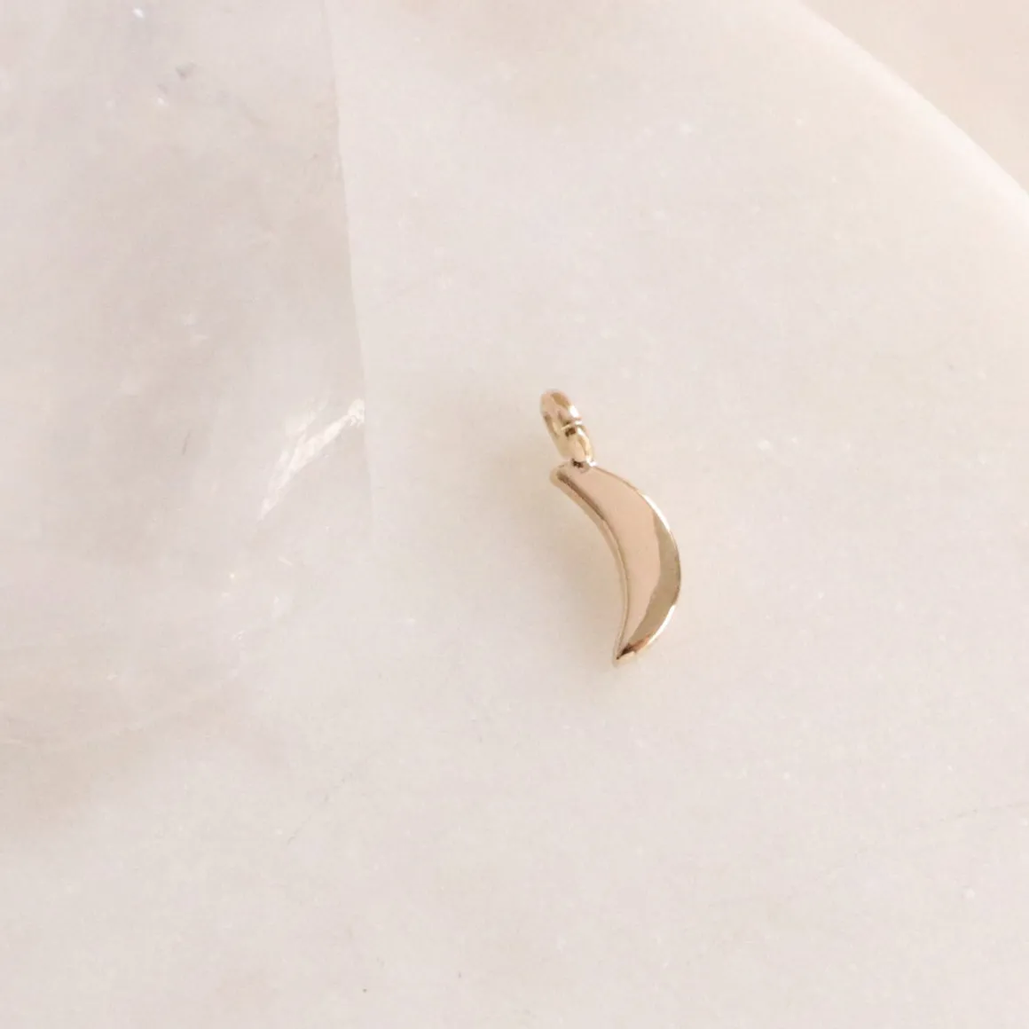 14K SOLID GOLD - DREAM LUNA NAMESAKE CHARM