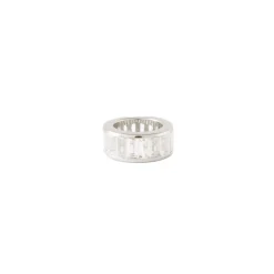 LOYAL RING CHARM - WHITE TOPAZ