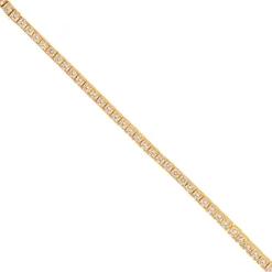 LUXE LOVE TENNIS BRACELET - CUBIC ZIRCONIA & GOLD 6.5 - 7.5"
