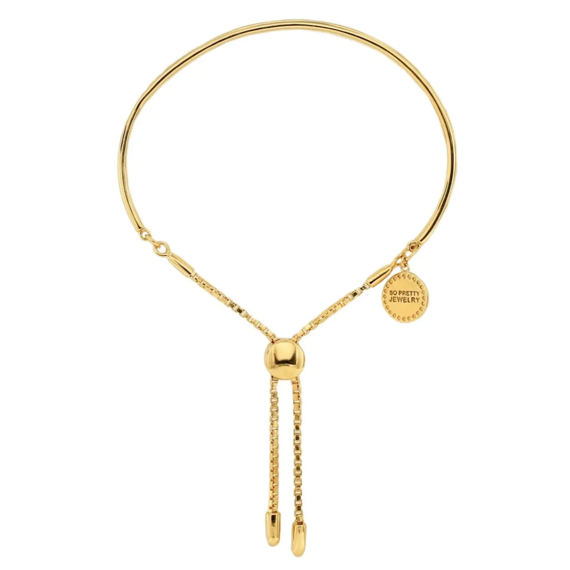 POISE ADJUSTABLE BRACELET - GOLD