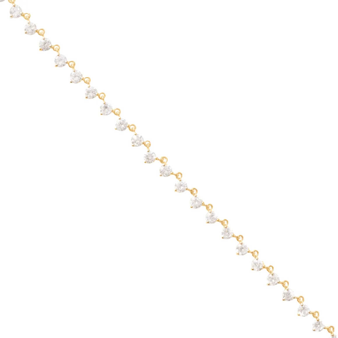 SCATTERED LOVE TENNIS BRACELET - CUBIC ZIRCONIA