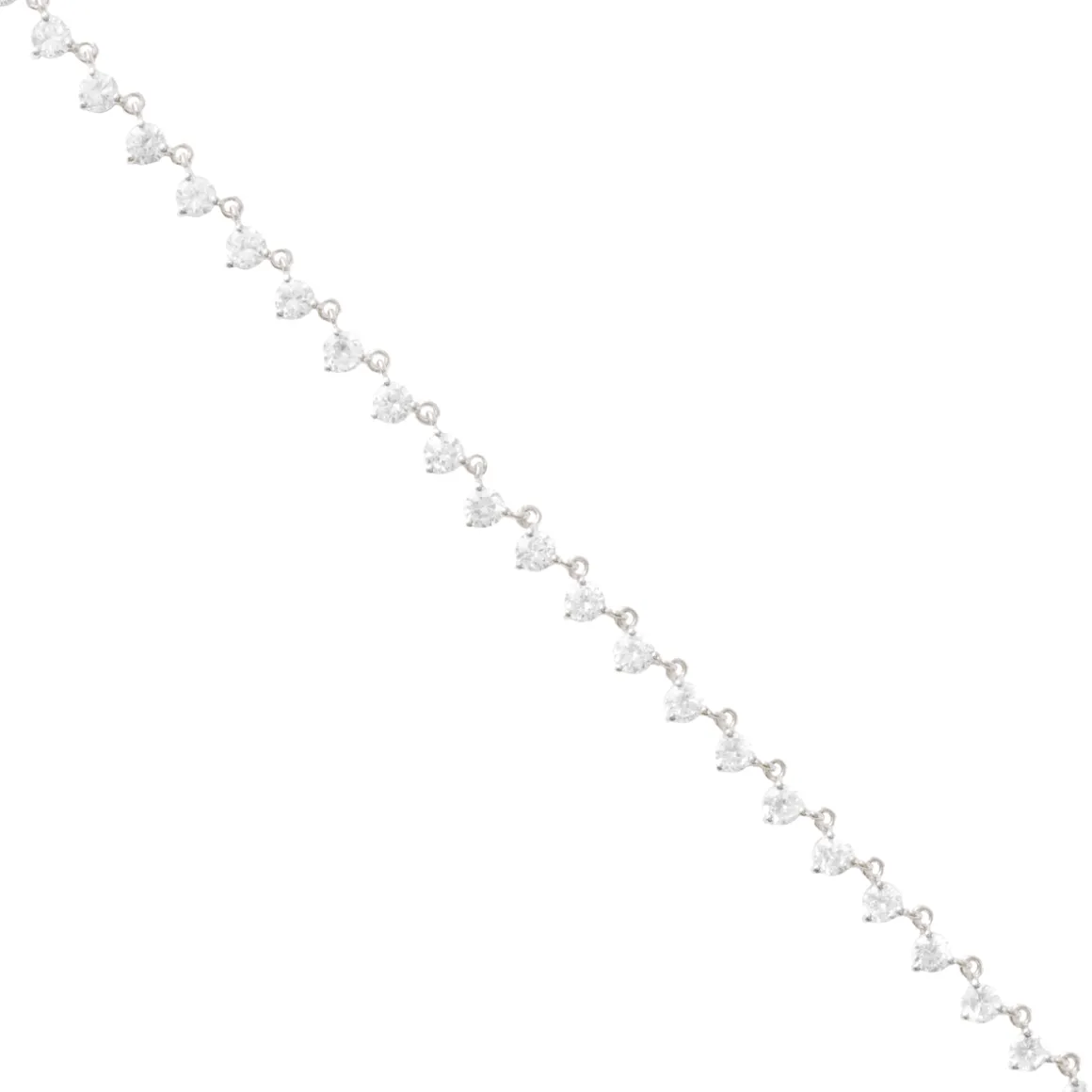 SCATTERED LOVE TENNIS BRACELET - CUBIC ZIRCONIA