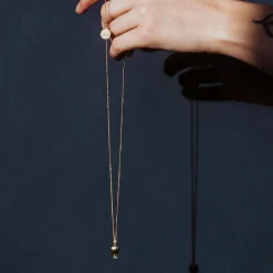 THE POPPY POD NECKLACE - GOLD